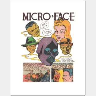 Micro Face #5 Posters and Art